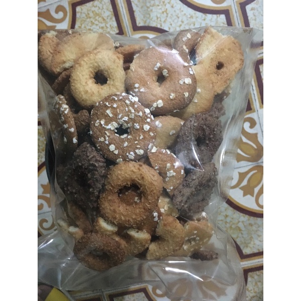 0.5kg Bánh trứng mè, trứng dừa, trứng mè gạo lứt vỡ