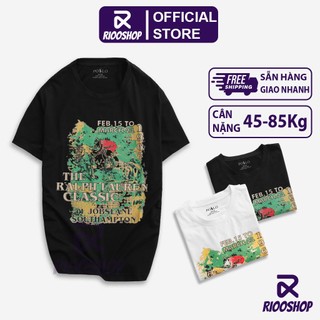 [XẢ KHO] Áo phông nam cổ tròn tay ngắn form rộng họa tiết cực đẹp mới RTX068 - áo thun nam cotton Riooshop