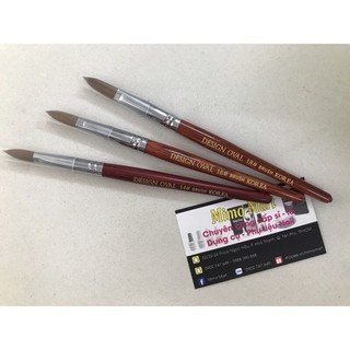 Cọ đắp bột 14,16,18 design oval - brush korea