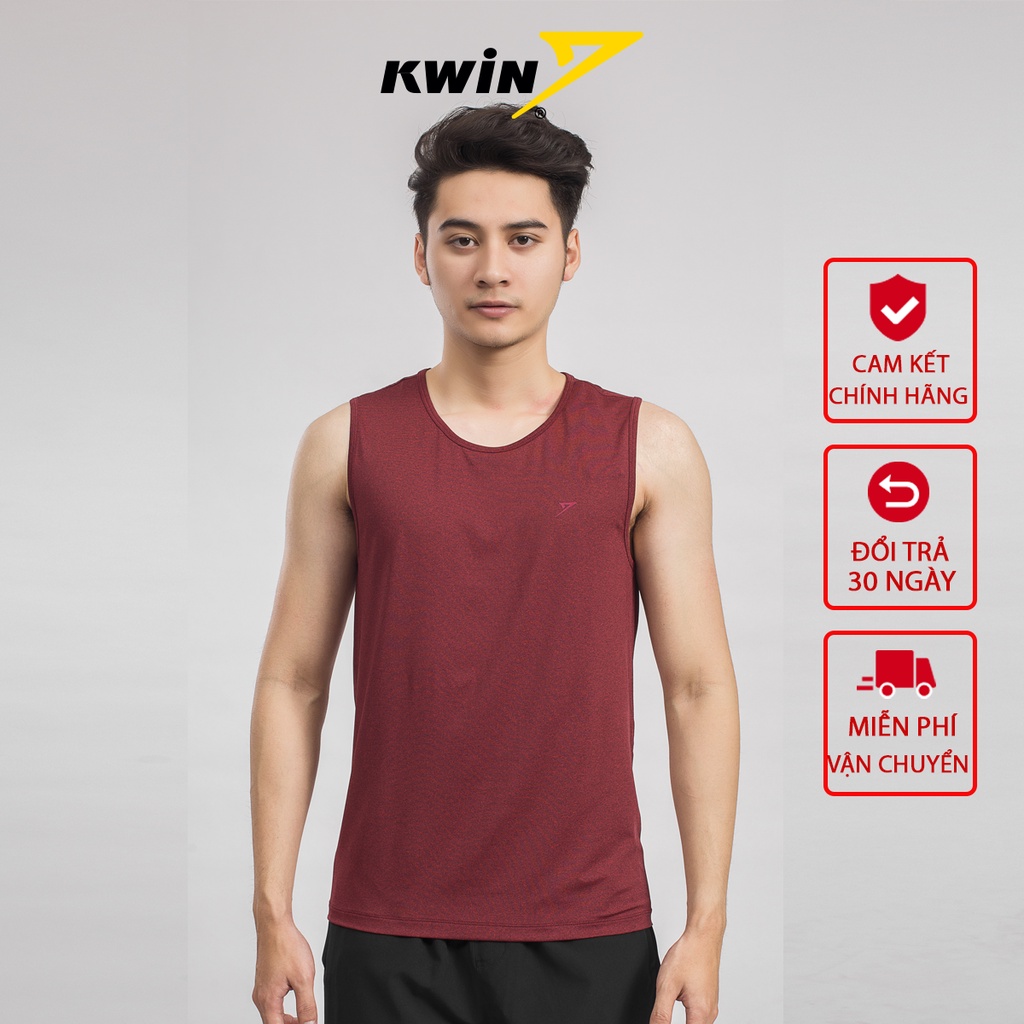 Áo tanktop nam Kwin, Áo ba lỗ nam tập gym thiết kế khỏe khoắn thoải mái khi vận động KTT001S9