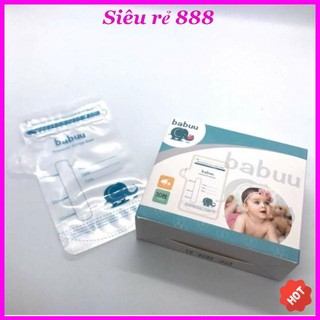  ⚡ Túi trữ sữa Babuu Nhật Bản 100ml (chính hãng)