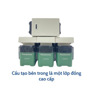 Hạt Công Tắc 1 Chiều, 2 Chiều Panasonic 16A - WIDE/FULL (WEV5001SW/WEV5002SW/WNV5001/WNV5002)