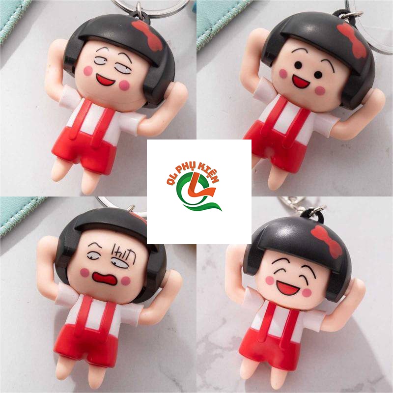 Móc khóa Maruko đổi mặt gây sốt phụ kiện túi xách, TikTok hot trend