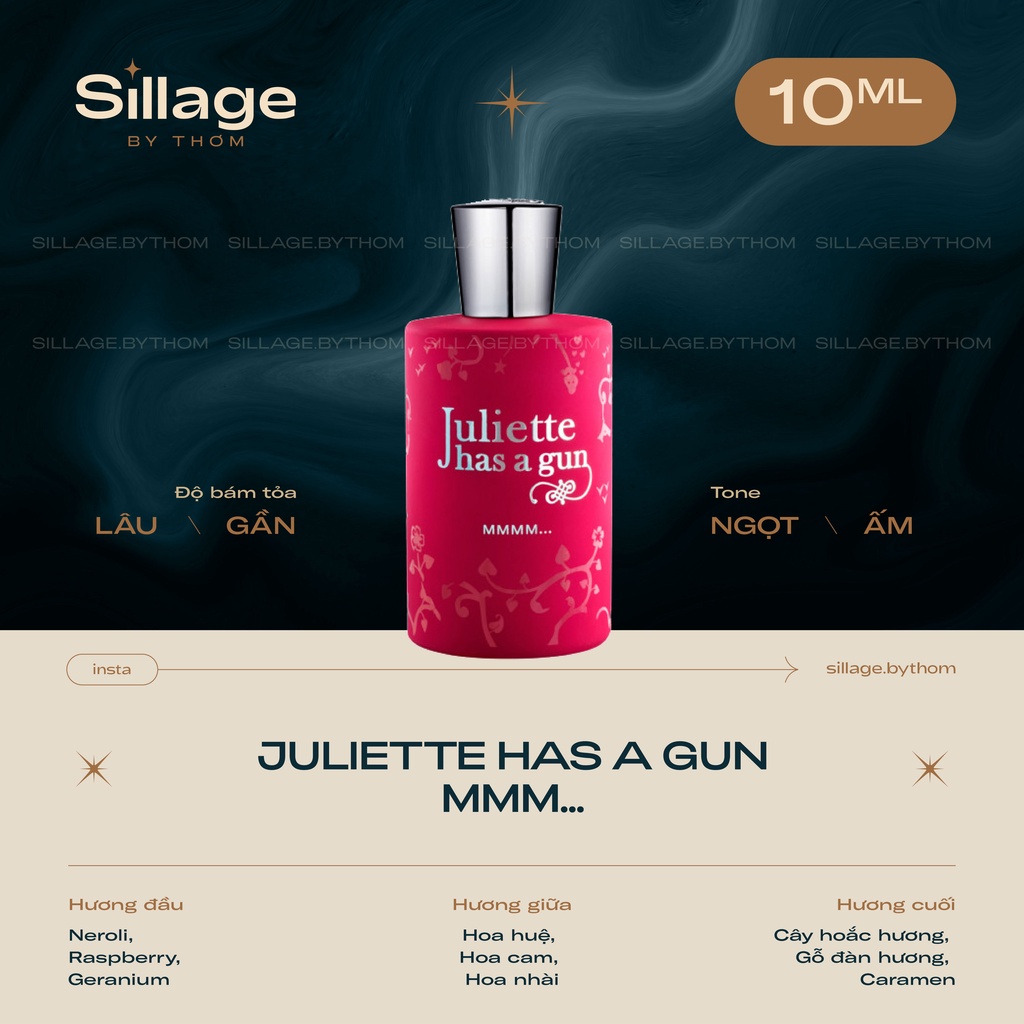 JULIETTE HAS A G.U.N MMMM... EDP | Mẫu thử nước hoa unisex