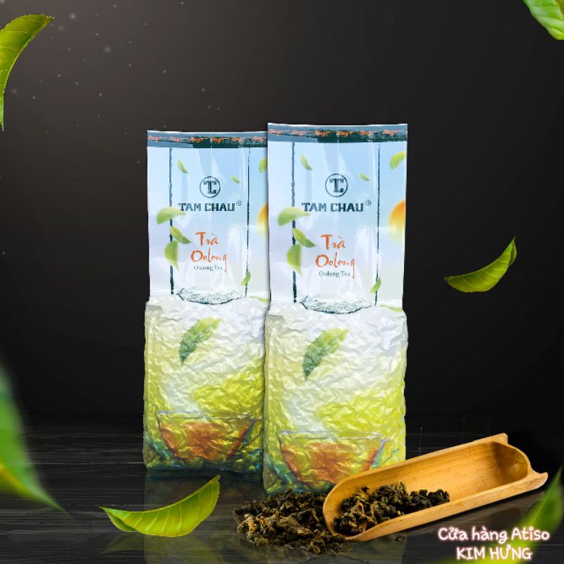 TRÀ OLONG TÂM CHÂU - GÓI NHÔM SANG TRỌNG 250G (TRÀ OOLONG TÂM CHÂU, TRÀ ÔLONG) GIÚP THƯ GIÃN TINH THẦN.