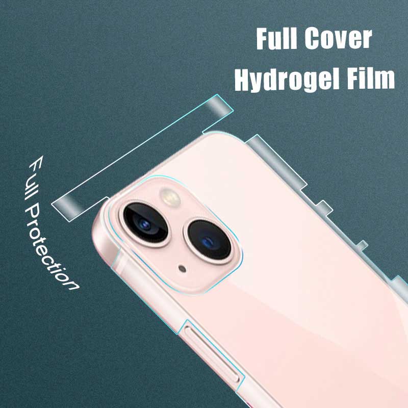 Phim Dán Hydrogel TPU Bảo Vệ Toàn Diện 360 Độ Cho iPhone 11 12 13 14 Pro Max Mini X XS Max XR 6 6S 7 8 14 Plus