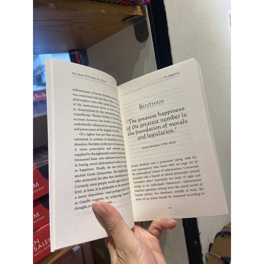 Sách - This Book Will Make You Think