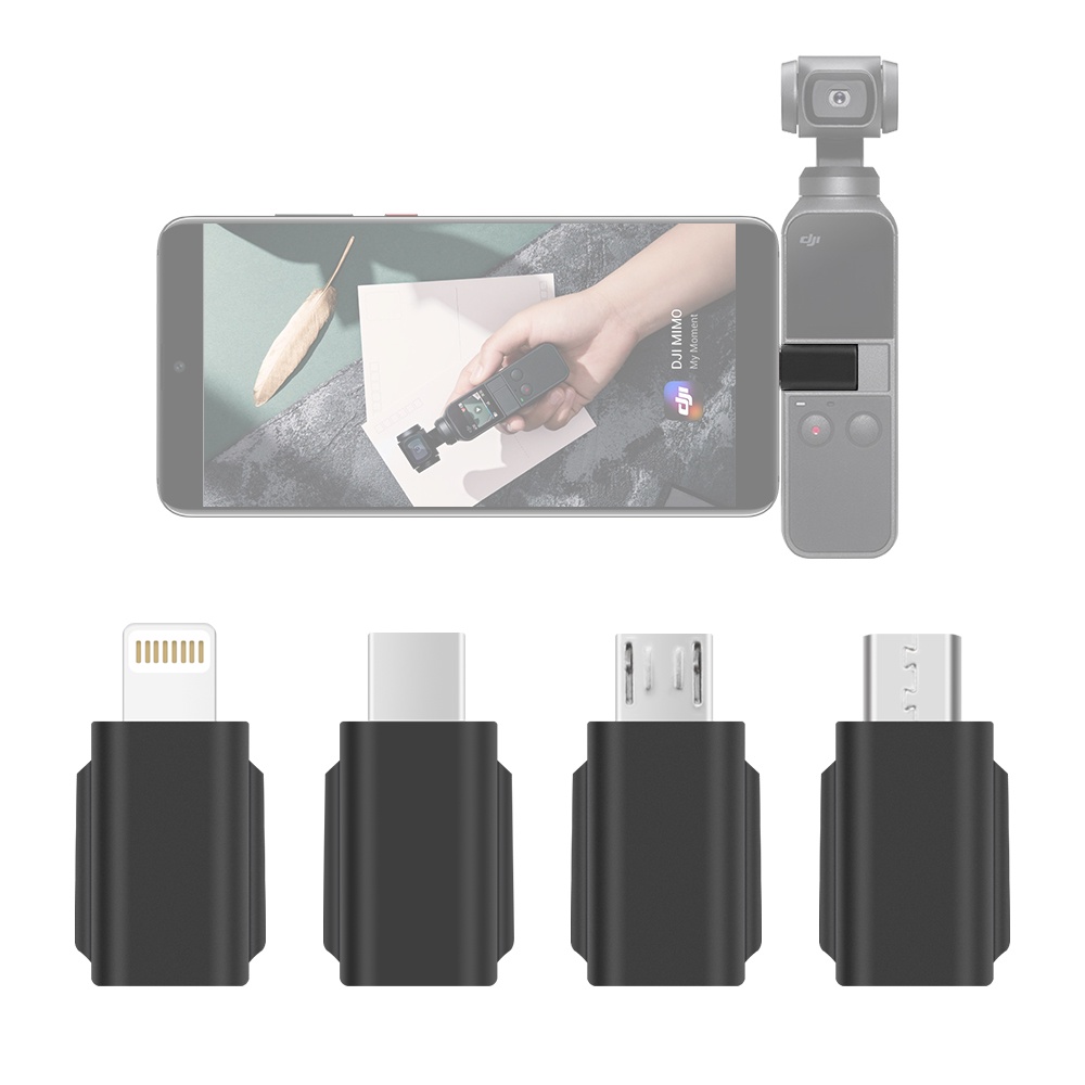 Bộ Chuyển Đổi Điện Thoại Cầm Tay USB-C Type-C Sang Micro-USB Cho DJI OSMO Pocket 2