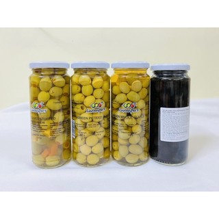 350g Quả oliu đen tách hạt Tây Ban Nha  - Quả oliu ăn trực tiếp hoặc làm salad 350g
