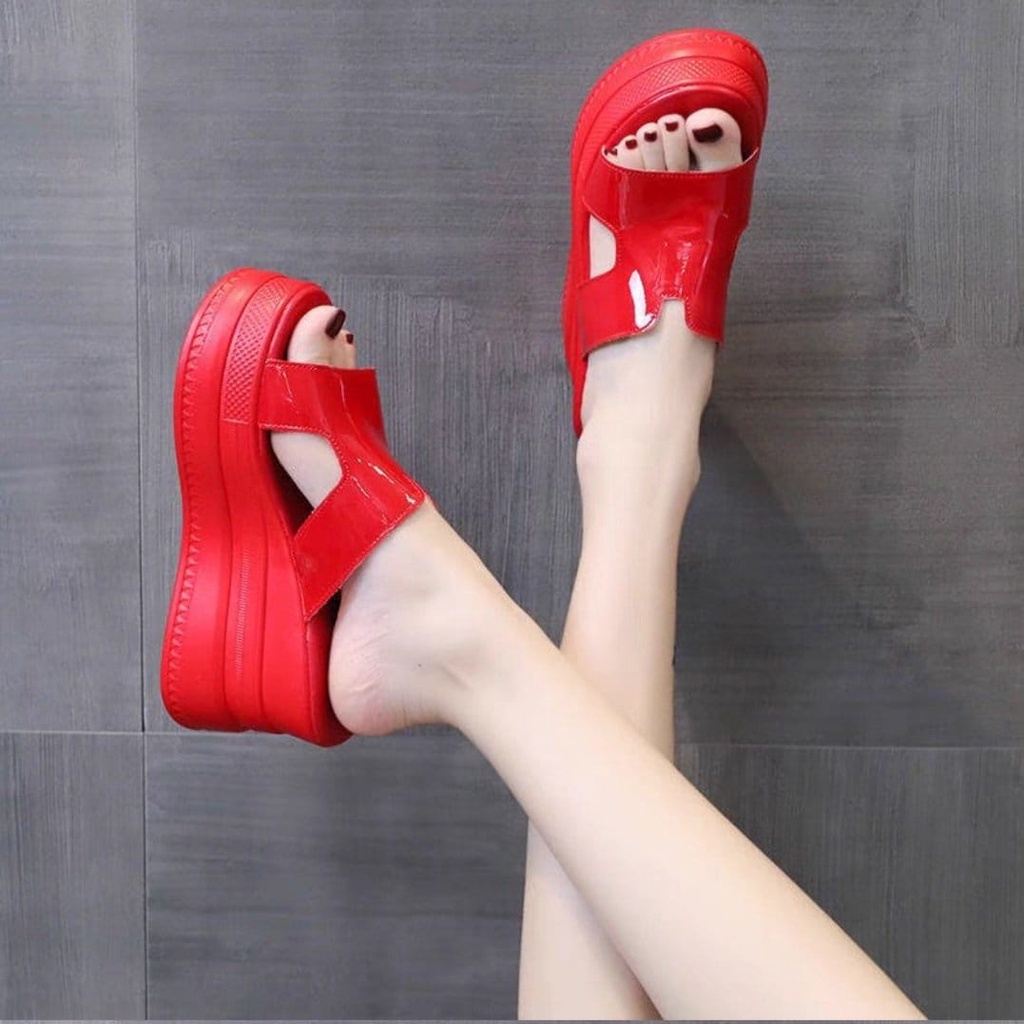 DÉP XUỒNG H DA BÓNG 9 PHÂN✨