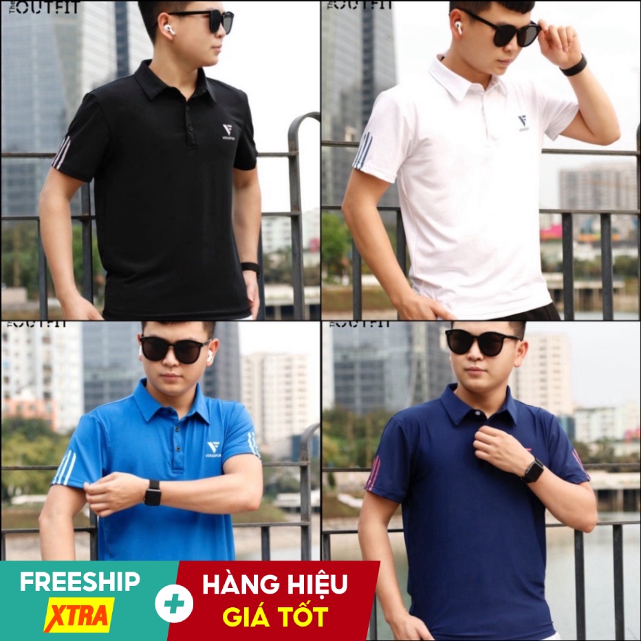 Áo Polo Nam Phong Cách Trẻ Trung Basic - Áo Thun Nam Thể Thao Kiểu Dáng Đơn Giản Cao Cấp