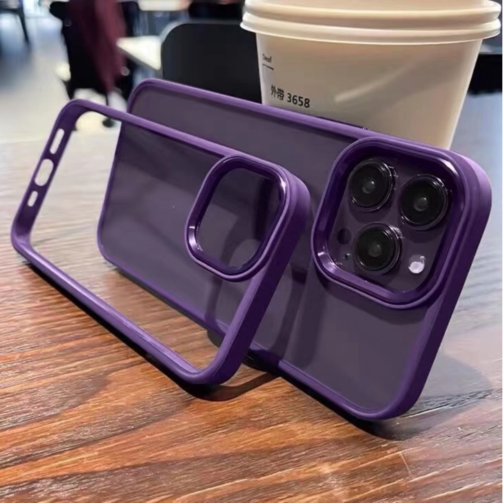 Ốp Điện Thoại Cứng Màu Trắng / Đen / Xanh Lá Đậm Thời Trang Cho iPhone 14 Pro Max 14 plus 11 12 13 Pro Max