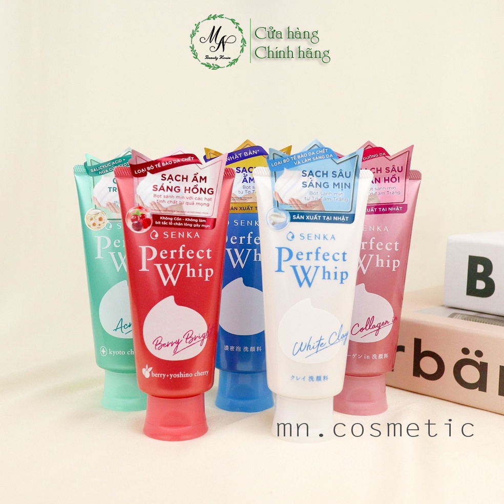 Sữa Rửa Mặt Từ Nhật Bản Senka Perfect Whip