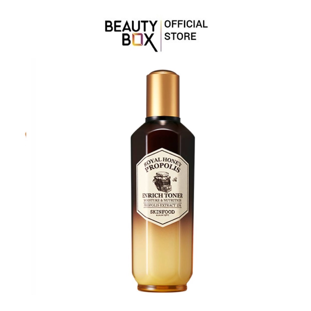 Nước Cân Bằng Cấp Ẩm Skinfood Royal Honey Propolis Enrich Toner 160Ml