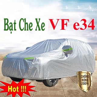Bạt phủ xe, bạt trùm xe Vinfast VF E34 loại 3 lớp tráng nhôm