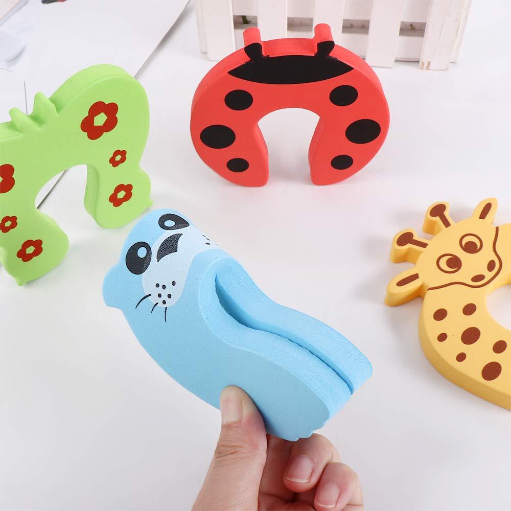 ELLSWORTH Miếng Chặn Cửa Bằng Xốp EVA An Toàn Họa Tiết Hoạt Hình Sáng Tạo