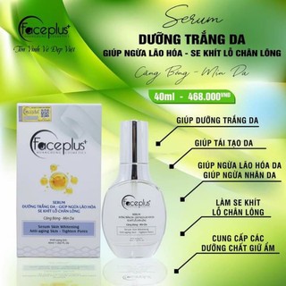 Serum faceplus+ dưỡng trắng da ngăn ngừa lão hoá da 40ml