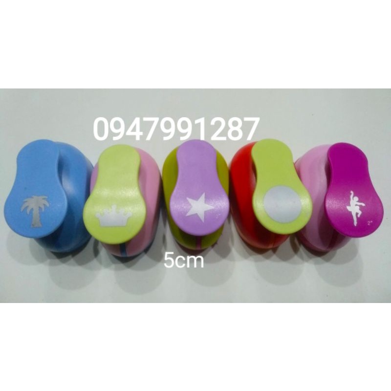 Punch bấm hình hoa lá 5cm