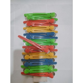 kẹp vịt chia tóc vỉ 10 cây