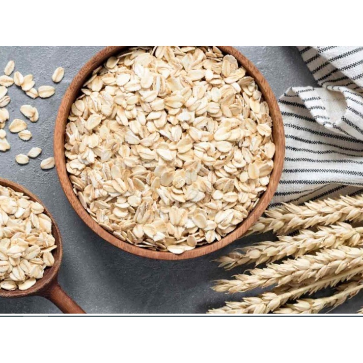 Yến mạch cán dẹt 1kg (Làm bánh, ăn kiêng giảm cân)