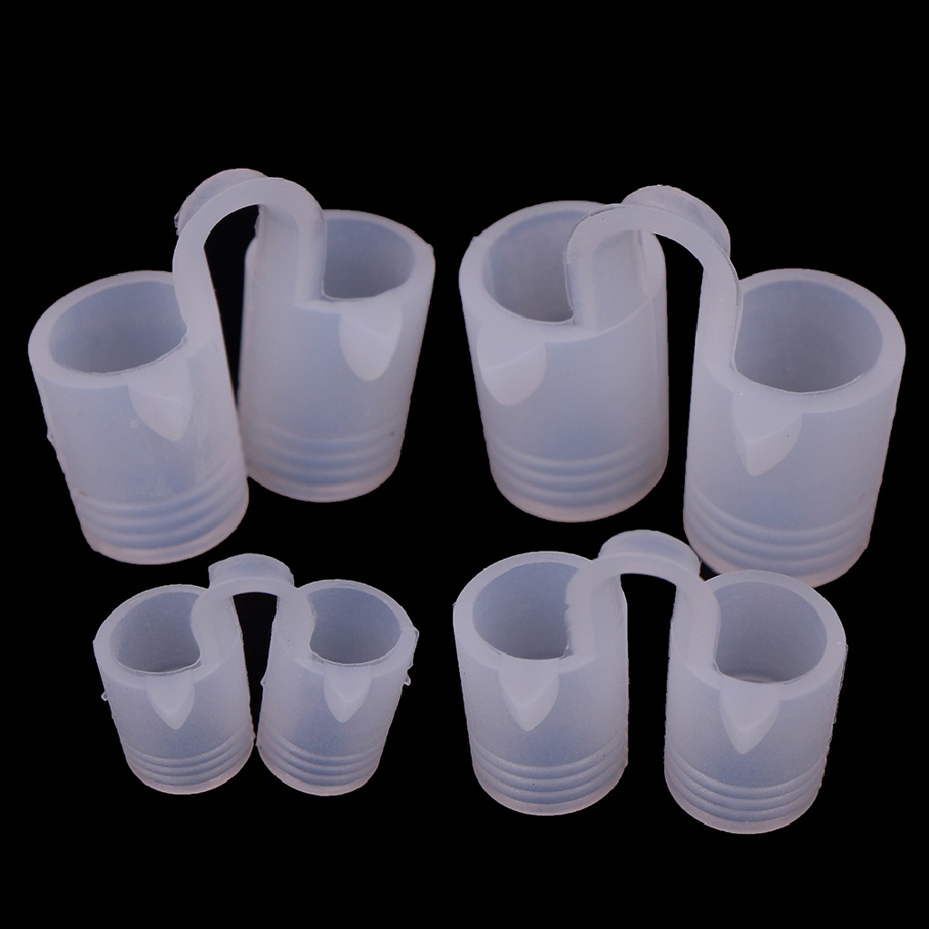 Rt Set 4 Kẹp Mũi Mini Chống Ngáy Thoáng Khí Dễ Thở
