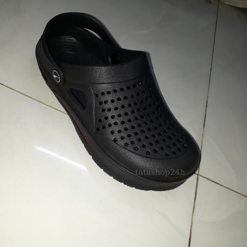 Dép Crocs unisex siêu nhẹ - Sục lỗ bít mũi nam nữ đi mưa siêu bền tatashop24 - SL019 | BigBuy360 - bigbuy360.vn