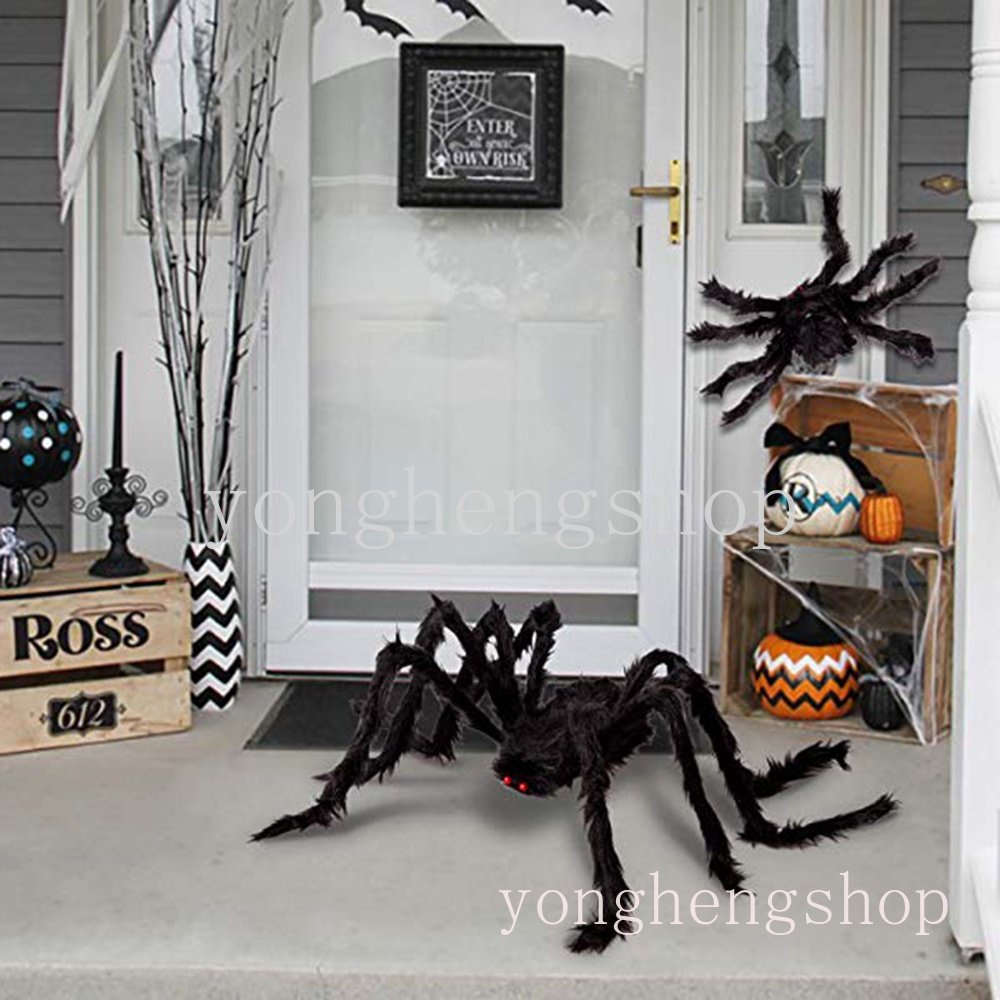 Mạng Nhện Giả Màu Đen Trang Trí Halloween