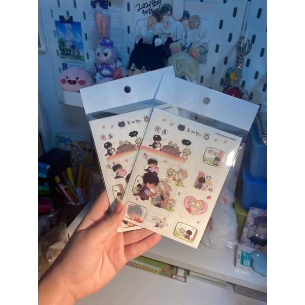 Sticker có card trong