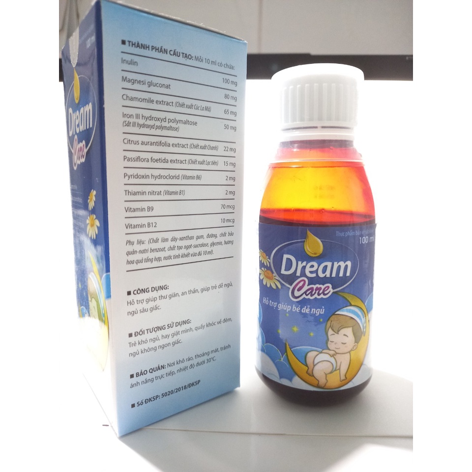 DREAM CARE _ Hỗ trợ trẻ ngủ ngon hết quấy khóc ban đêm