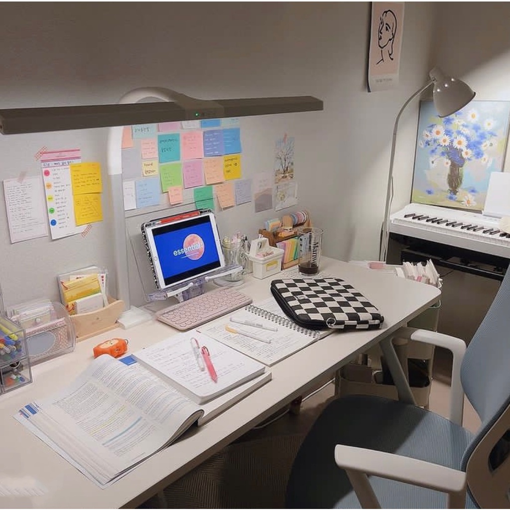 Túi Đựng laptop 10 13 14inch Họa Tiết Sọc Caro Thời Trang Hàn Quốc