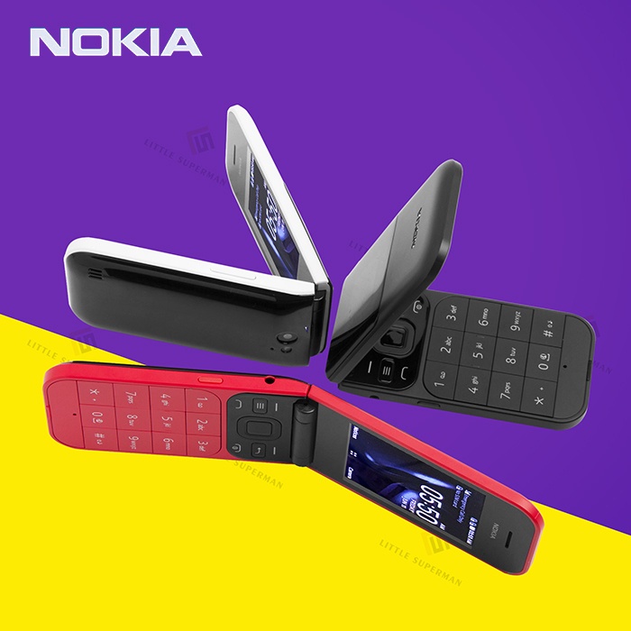 Điện Thoại Di Động Lật Chính Hãng, Phiên Bản 2G Dành Cho Nokia 2720