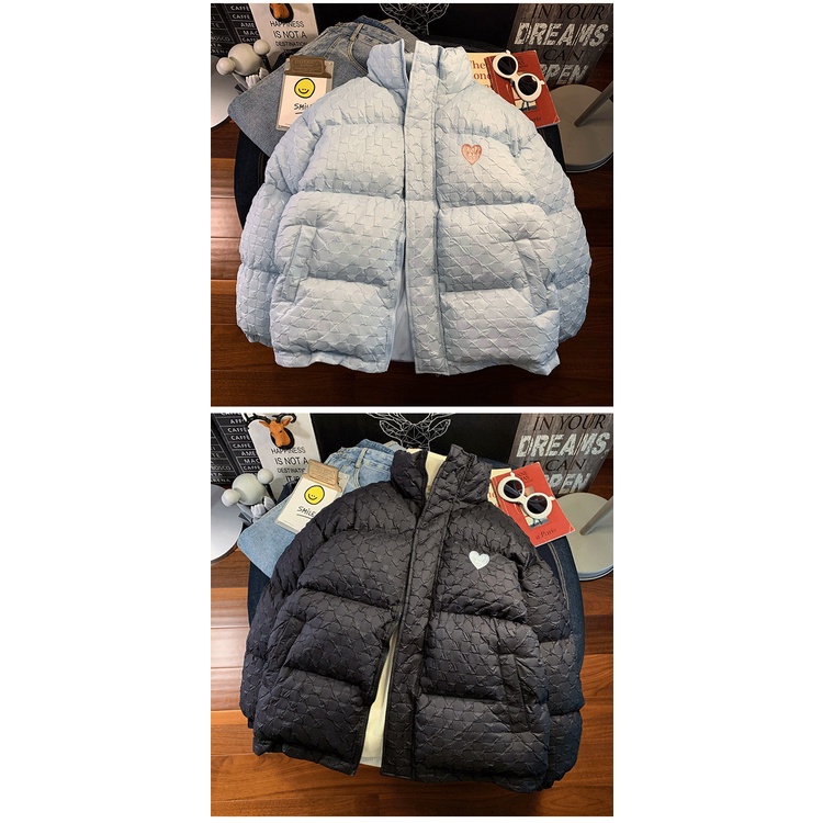 Áo Khoác Phao Dày Phong Cách Hàn Quốc Thiết Kế Mới Cho Cặp Đôi