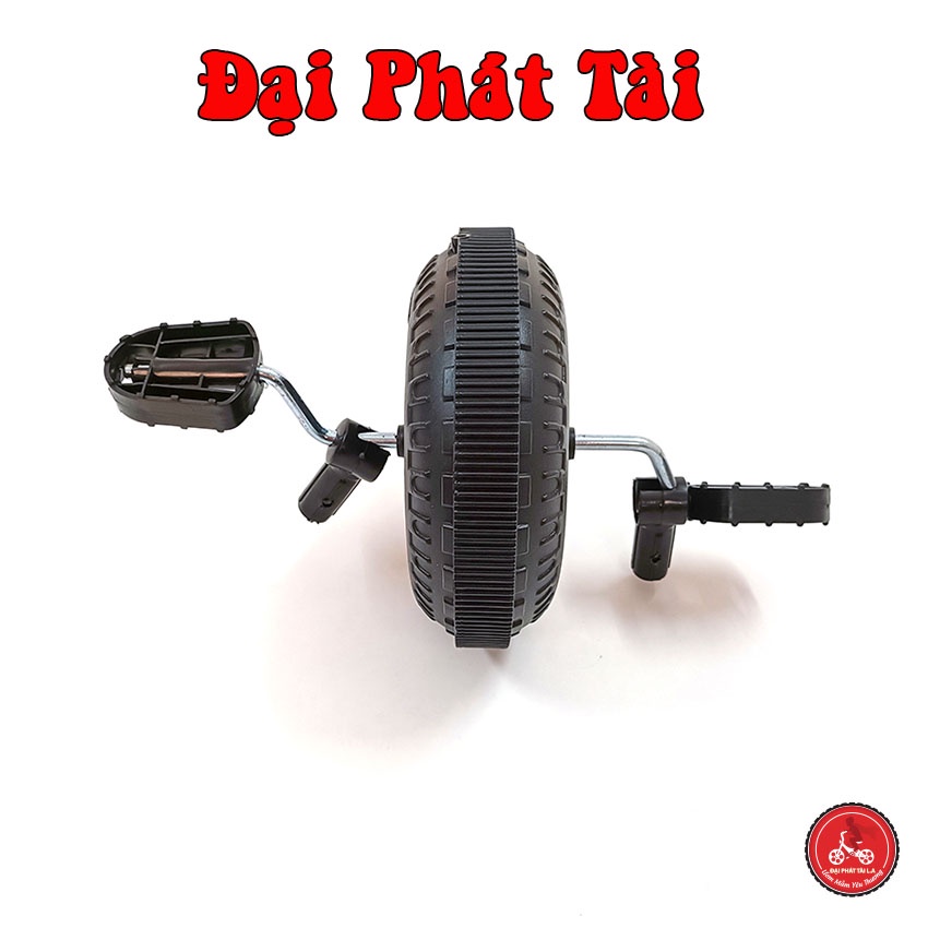 Bánh trước 3 bánh bọ lớn đủ bộ có giò đạp và pedal - đại phát tài l.a - ảnh sản phẩm 2