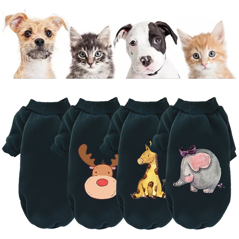 Áo Sweater Thời Trang Thu Đông Dễ Thương Cho Thú Cưng