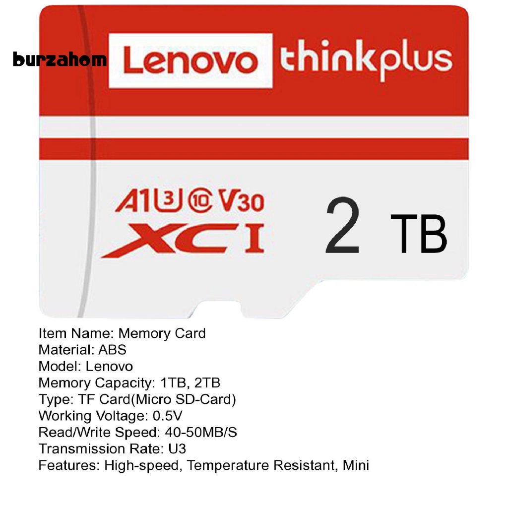 Thẻ Lưu Trữ Dữ Liệu Tốc Độ Cao Siêu Mỏng Cho Xe Hơi 1TB 2TB Mini TF