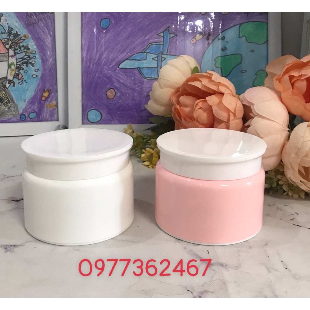 Vỏ lọ, vỏ hũ chiết kem body HŨ NA 150ml