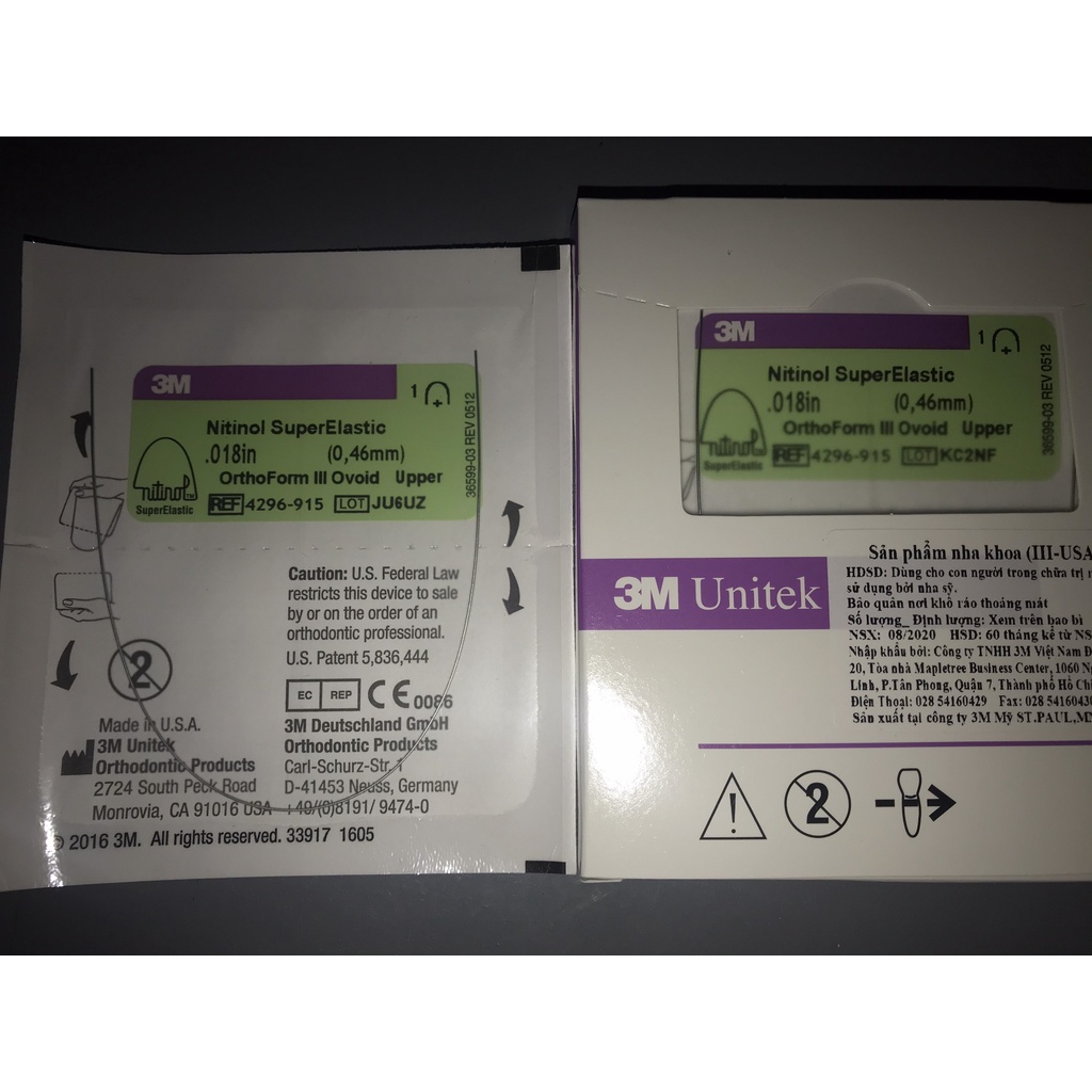 Dây cung nitinol 3M