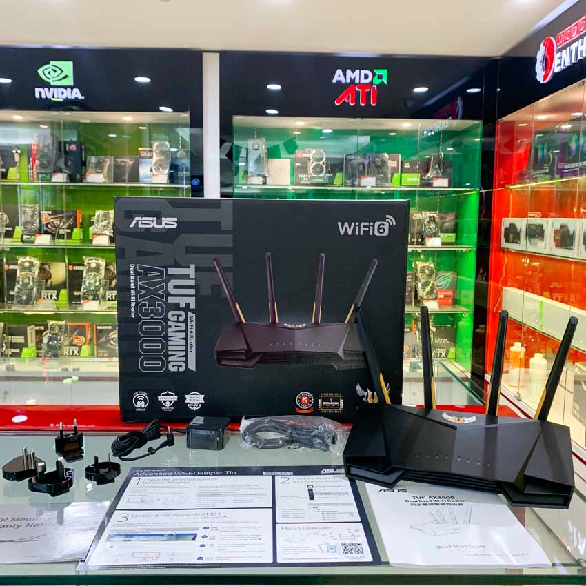 Bộ phát wifi ASUS TUF GAMING AX3000 - Tương thích tốt hơn với hệ thống Mesh