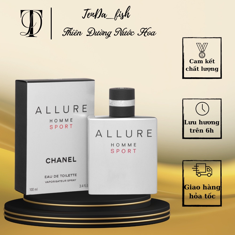 Nước Hoa Nam Allure Homme Sport 100ml Đẳng Cấp Phái Mạnh Siêu Cuốn Hút, Độ Lưu Hương Lâu