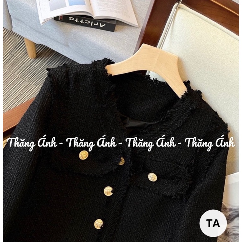 Áo dạ tweet cỏ v