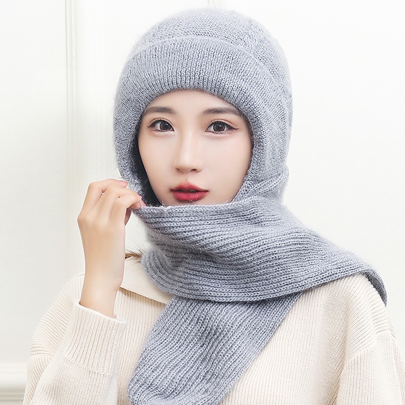 Mũ Len Trùm Đầu Màu Sắc Thời Trang Cho Nam Và Nữ