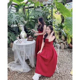 ĐẦM MIDI TRƠN 2 DÂY ĐỎ TẾT VÀ NOEL