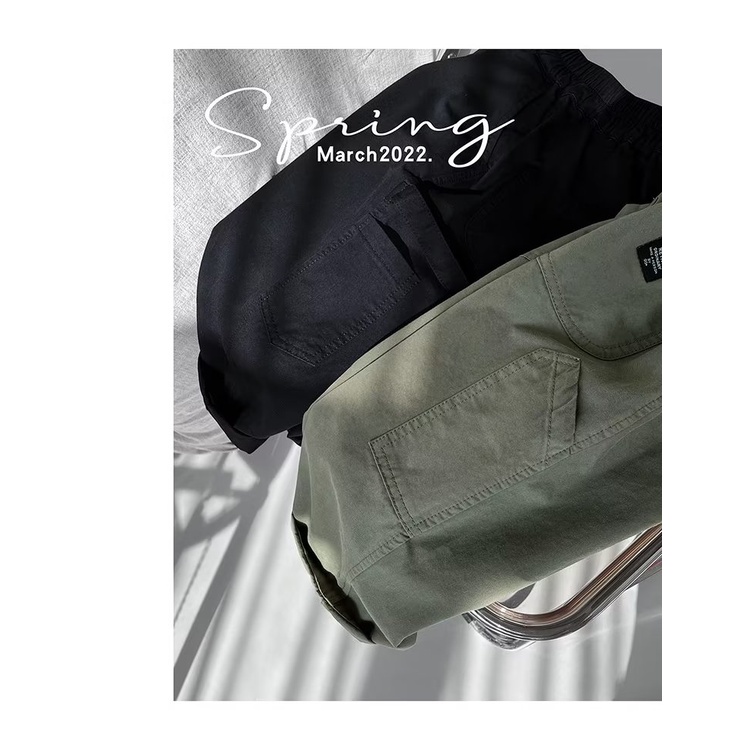 Quần Dài Dáng Rộng Màu Sắc Đơn Giản Thời Trang Mùa Thu Cho Bé Trai