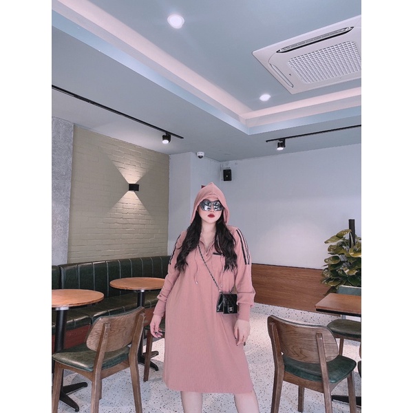 Váy len tăm suông sporty - MÚP BIGSIZE 60-100KG