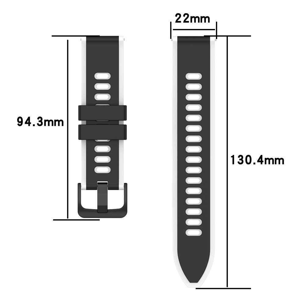 Dây Đeo Silicone 22mm Cho Đồng Hồ Thông Minh Xiaomi MI Watch / S1 / S1 Active / S1 Pro 2