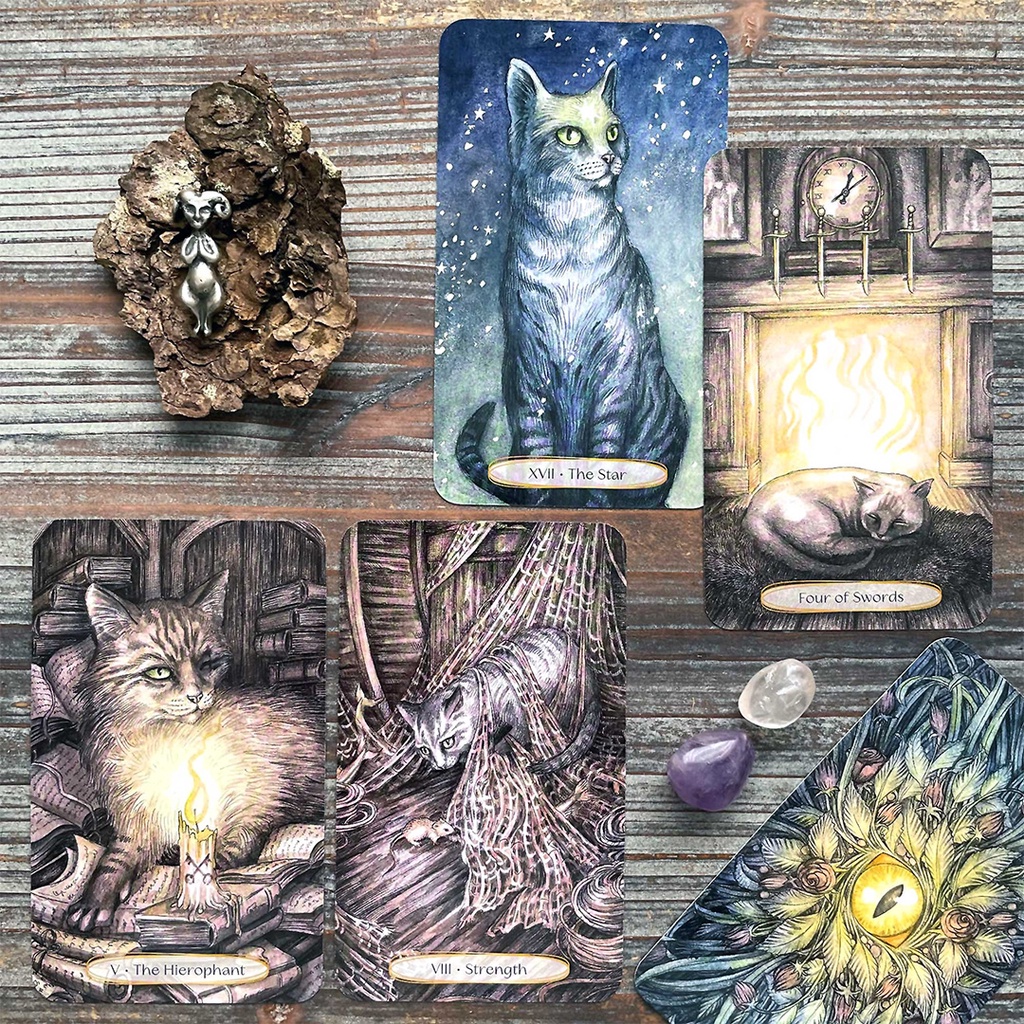 Bộ Bài Soul Cats Tarot  - Bài Gốc Authentic Chính Hãng 100%