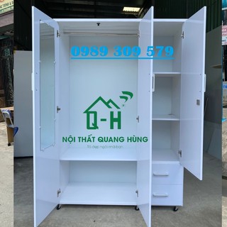 Tủ nhựa Đài Loan 3 cánh lớn cao cấp giao nhanh hcm