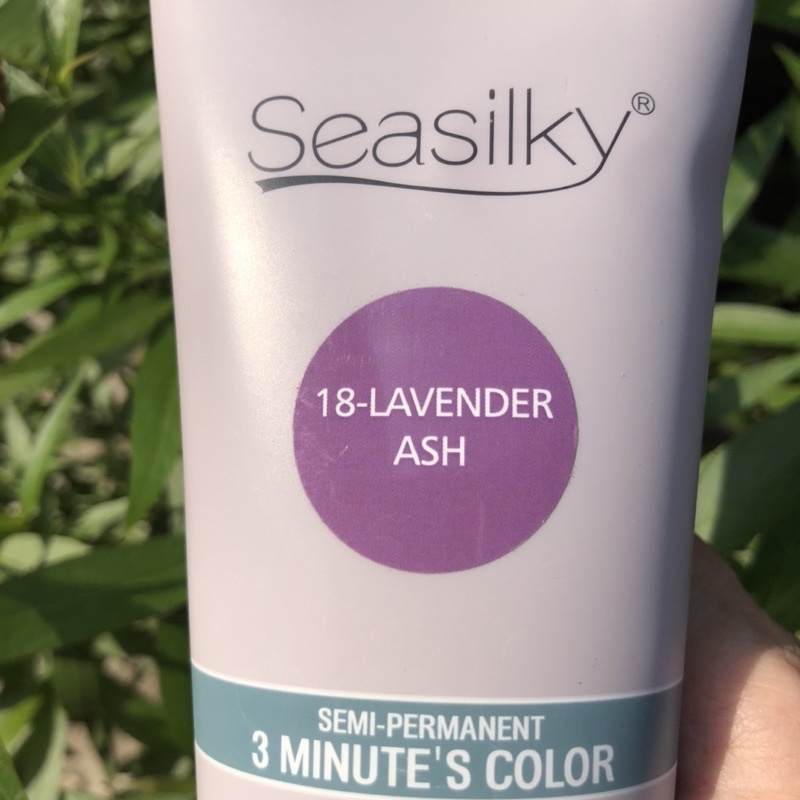 HẤP MÀU TÍM KHÓI ĐẬM LAVENDER ASH SEMI PERMANENT SEASILKY 260ml