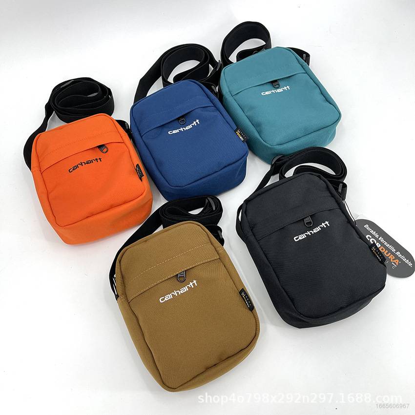 Túi Đeo Chéo Cỡ Lớn Thêu LOGO YB2 Carhartt Đơn Giản Thời Trang