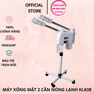 [ LOẠI 1 ] Máy xông mặt 2 cần - 2 chức năng nóng và lạnh  KL838 và KL839 🌞[LỖI 1 ĐỔI 1 - BH 6 tháng toàn quốc]